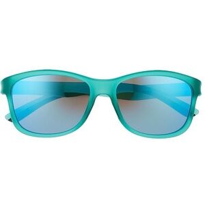 Tek Gear Stylish Teal Sunglasses with blue mirror lens
